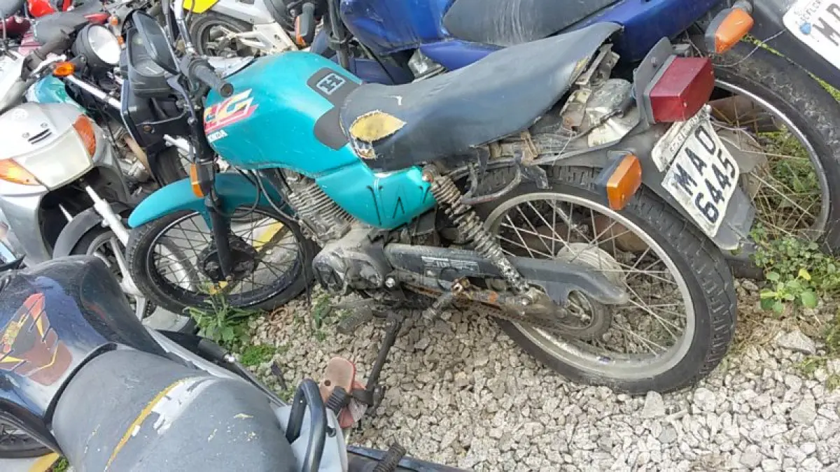 LOTE 505 - SUCATA: HONDA/CG 125 TITAN