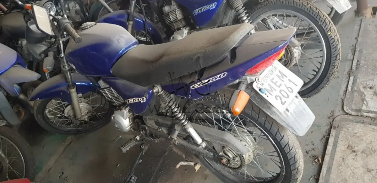 LOTE 476 - SUCATA: HONDA/CG 150 TITAN KS