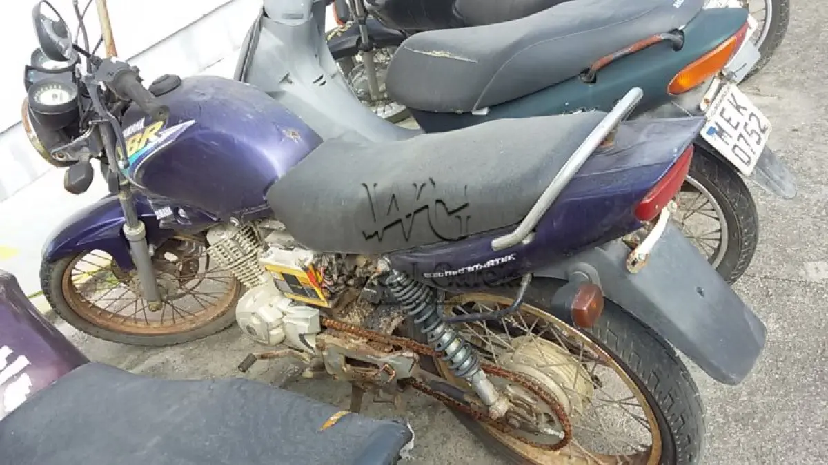 LOTE 449 - SUCATA: YAMAHA/YBR 125ED