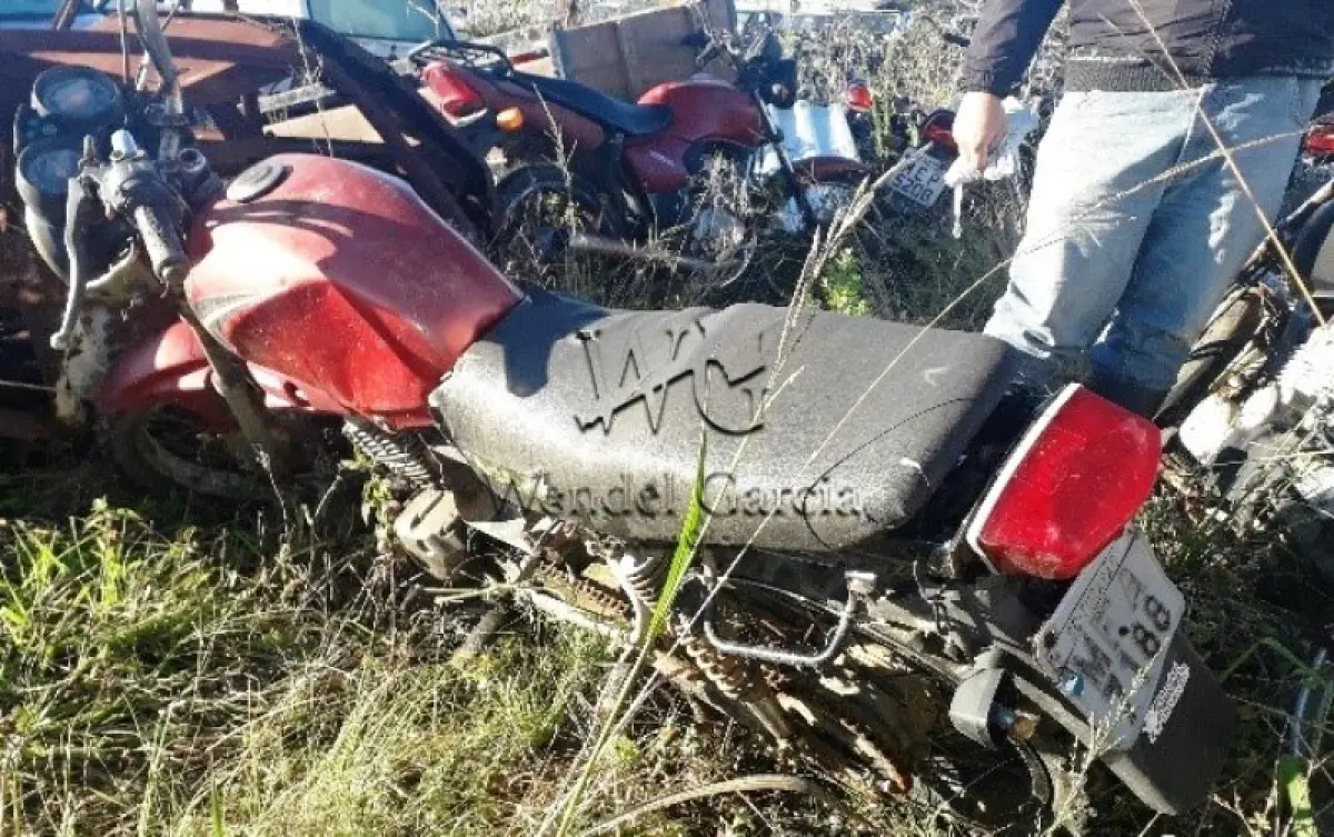 LOTE 137 - SUCATA: YAMAHA/YBR 125K