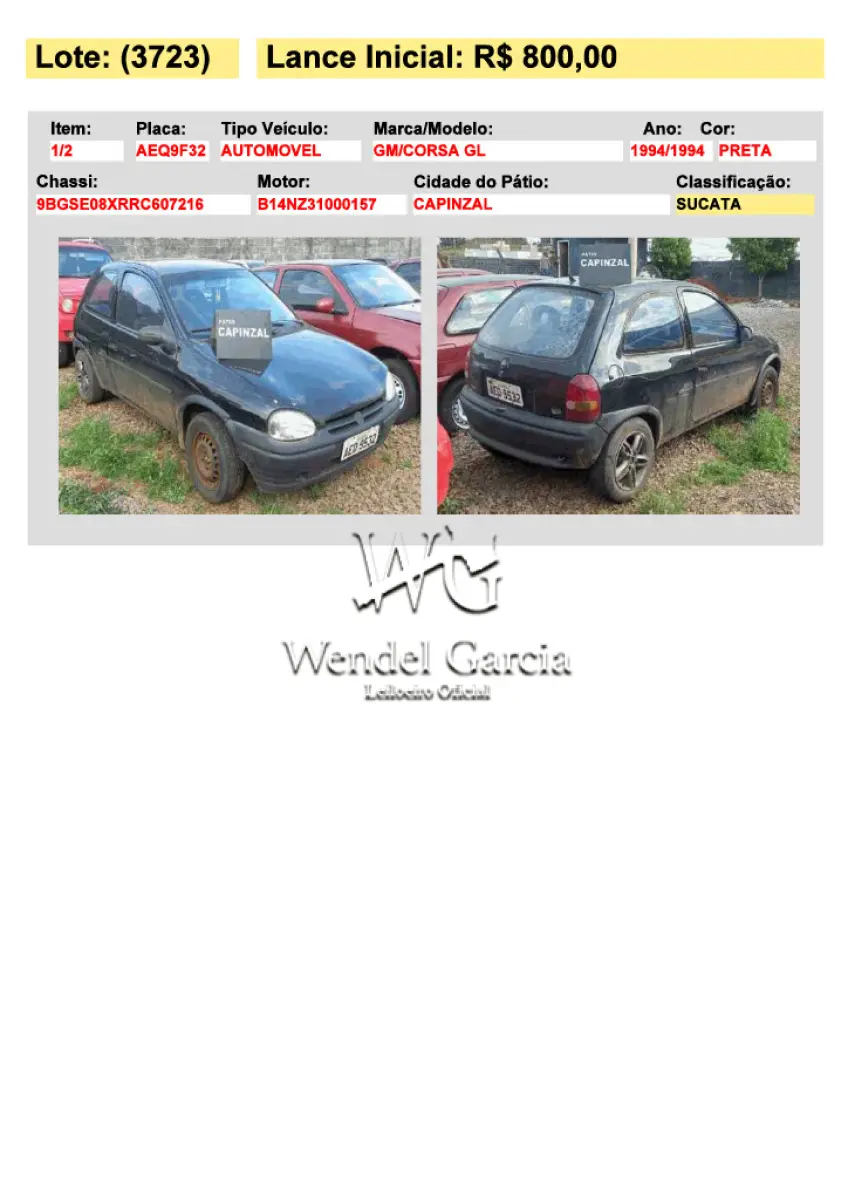 LOTE 3723