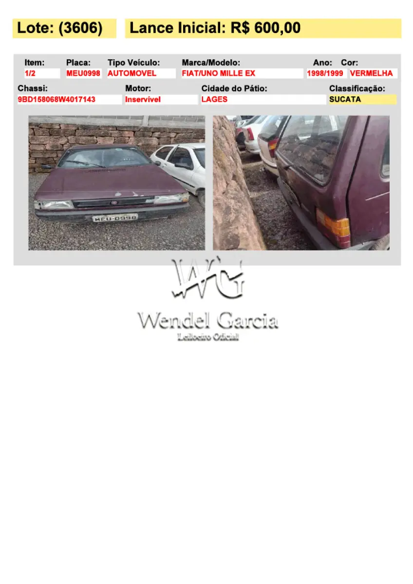 LOTE 3606