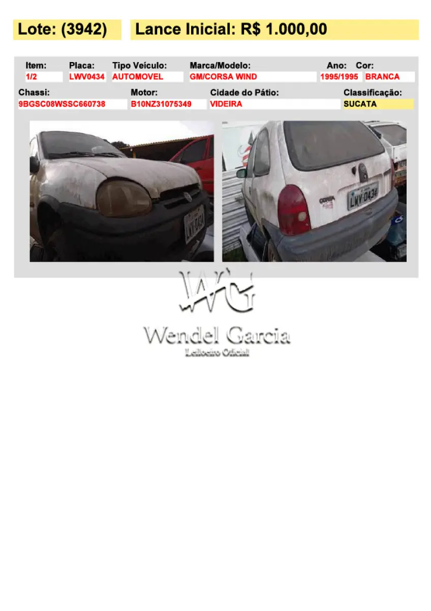 LOTE 3942