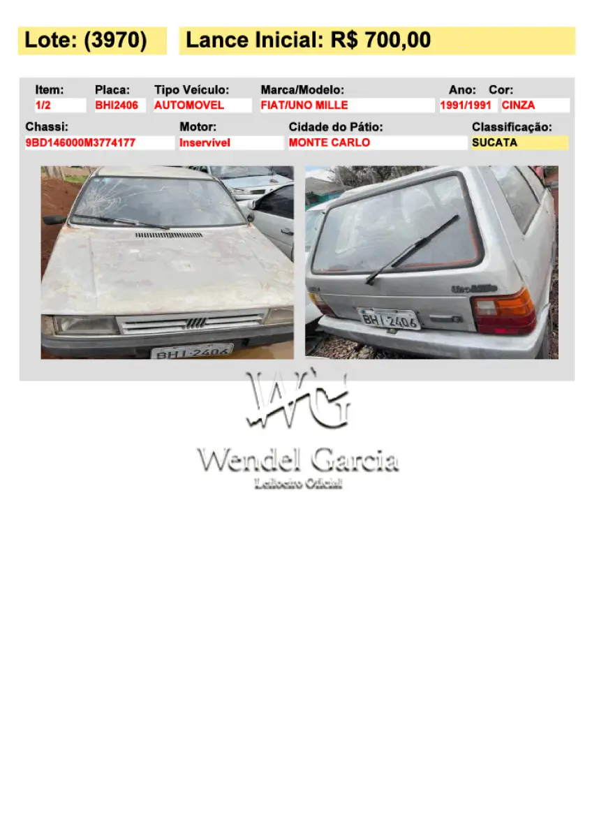LOTE 3970