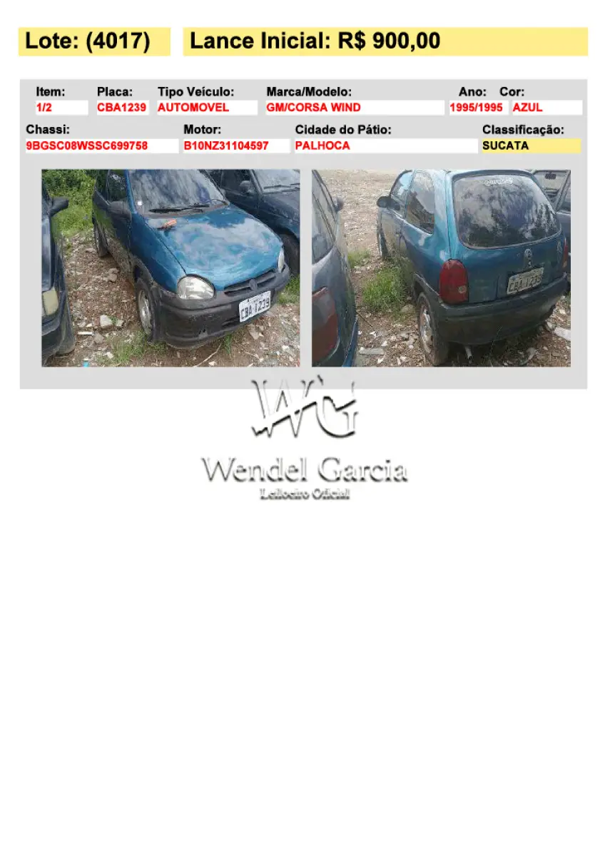 LOTE 4017