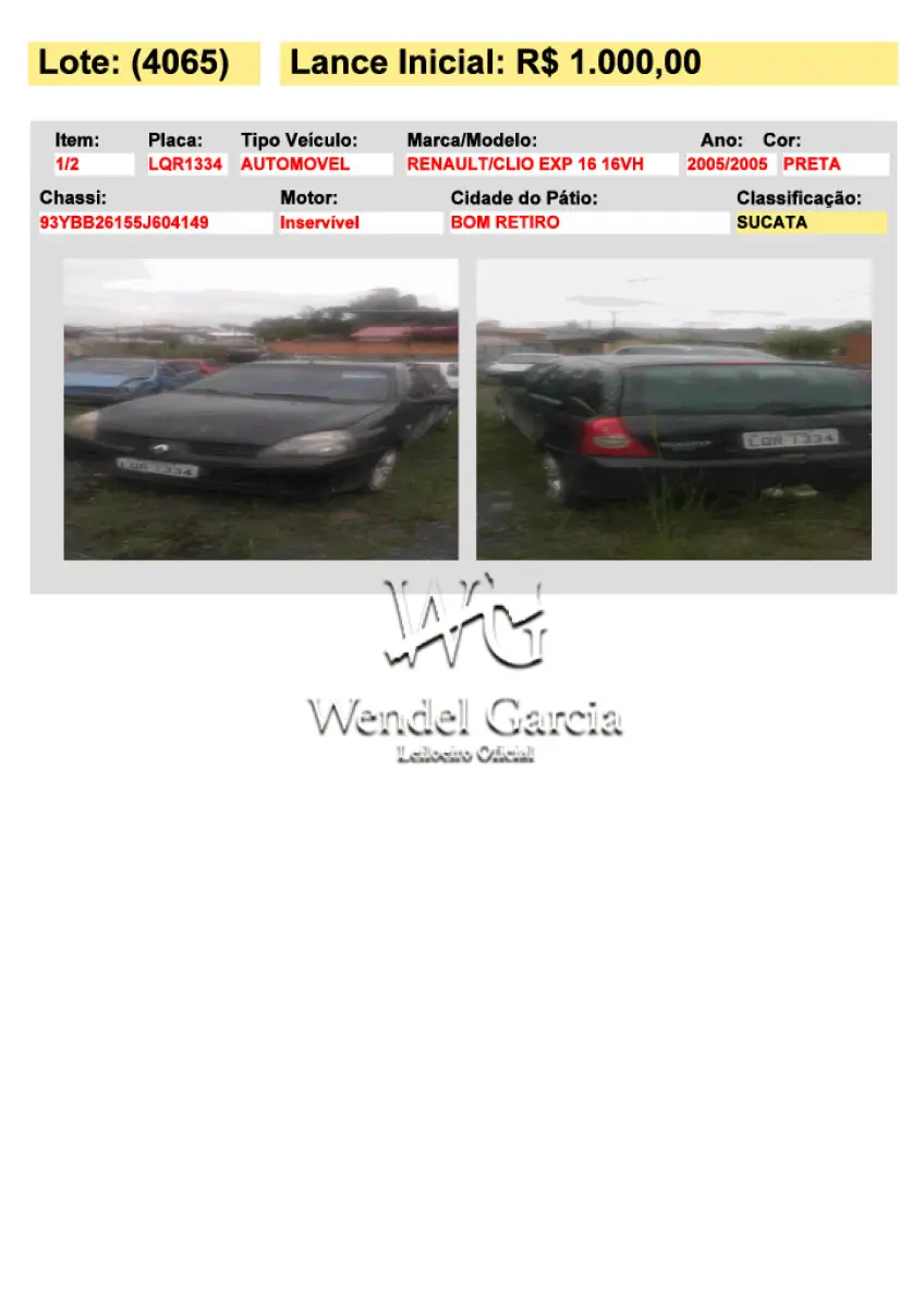 LOTE 4065