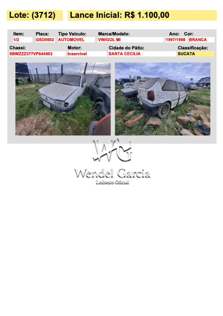 LOTE 3712