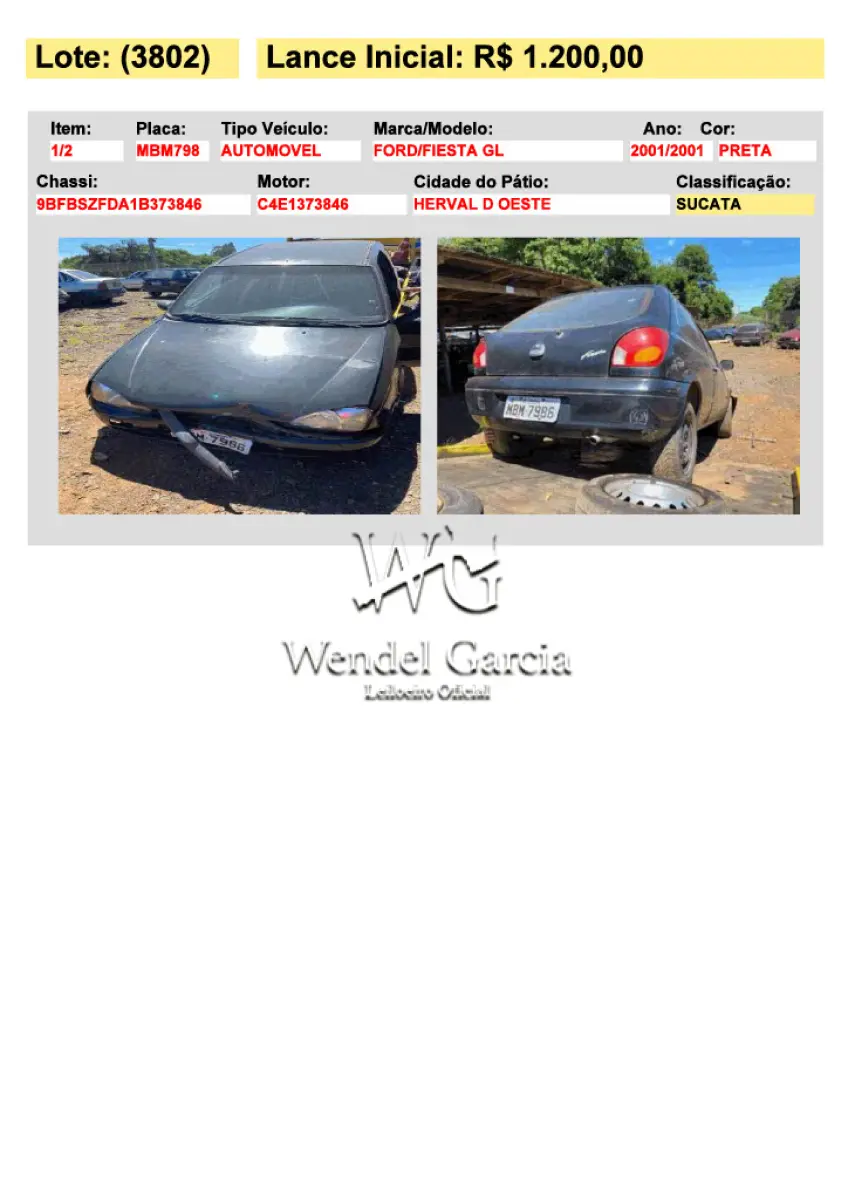 LOTE 3802