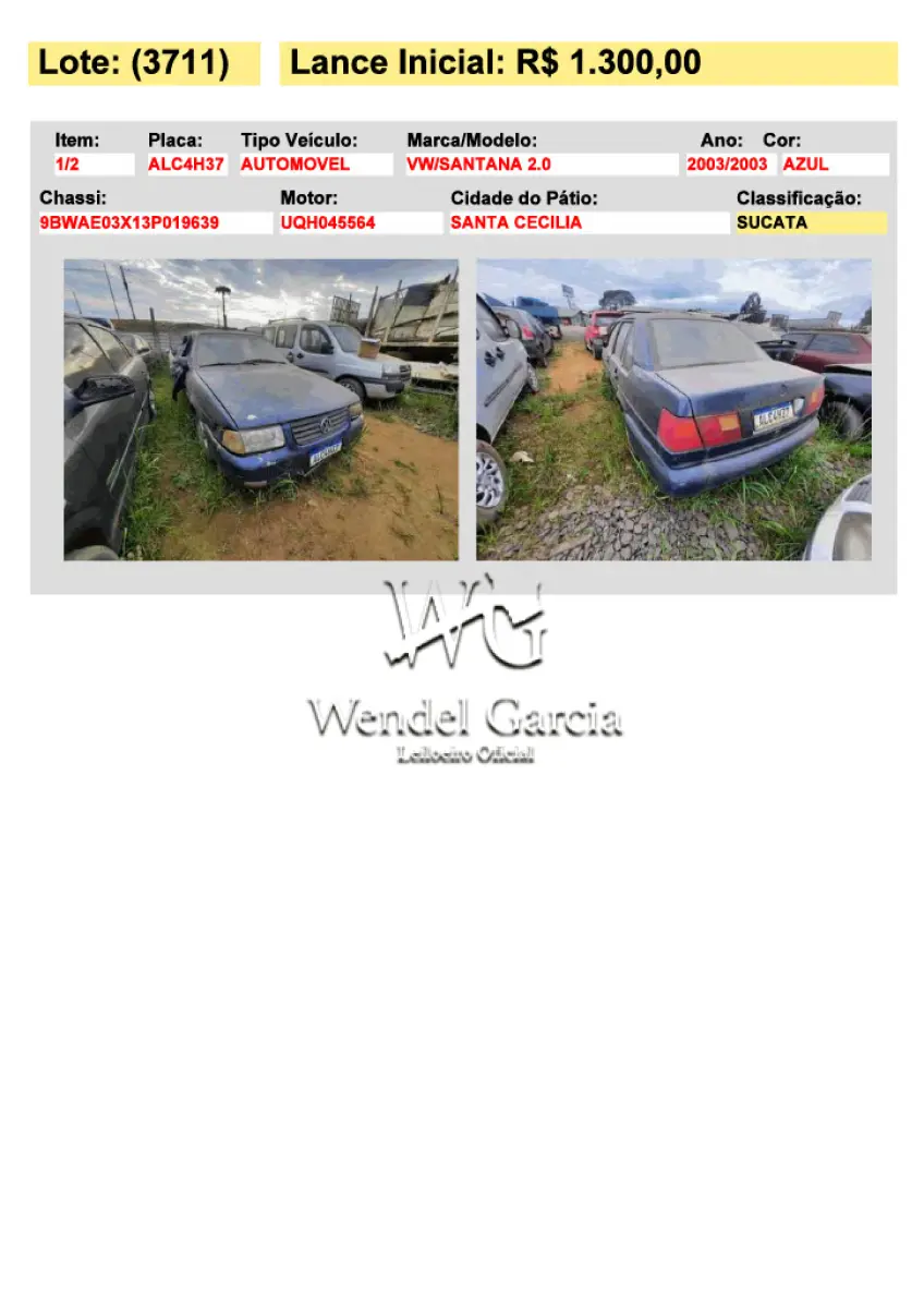 LOTE 3711