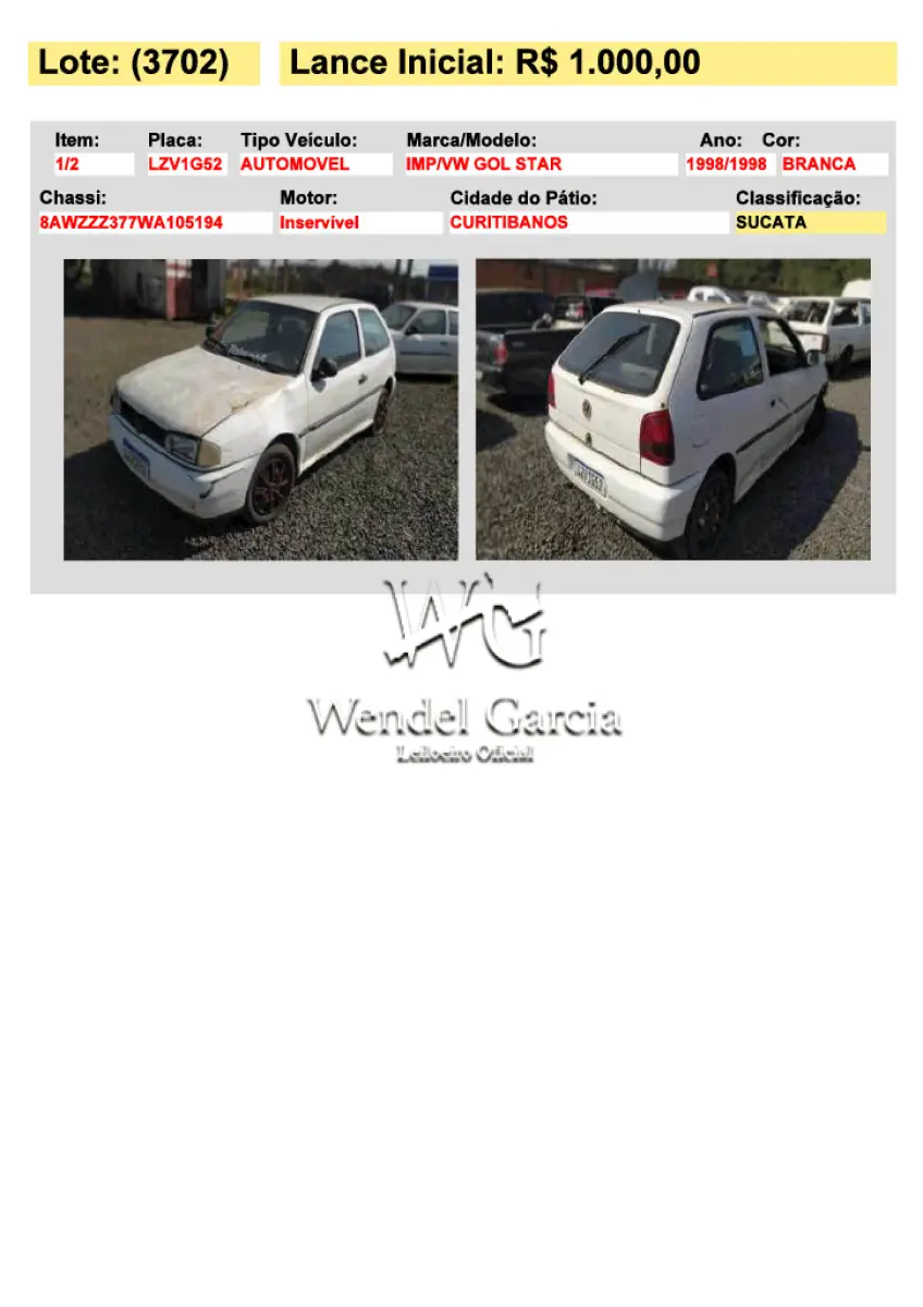 LOTE 3702