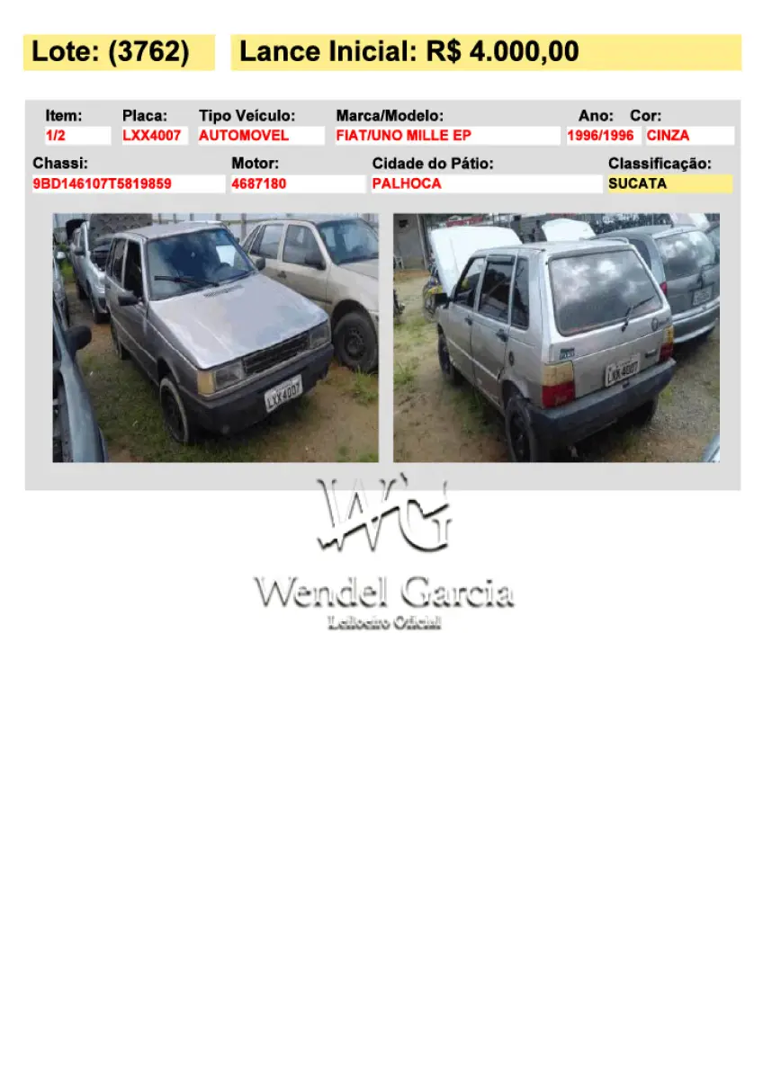 LOTE 3762