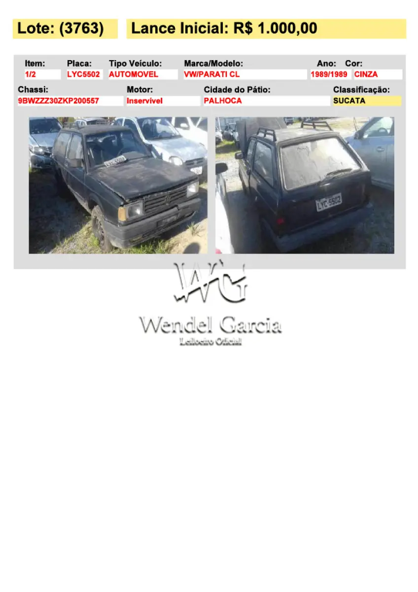 LOTE 3763