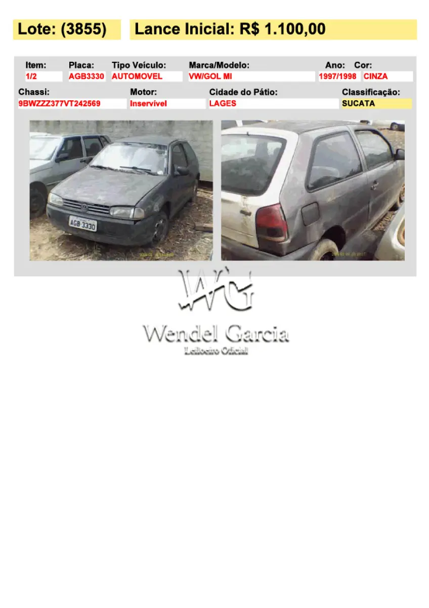 LOTE 3855