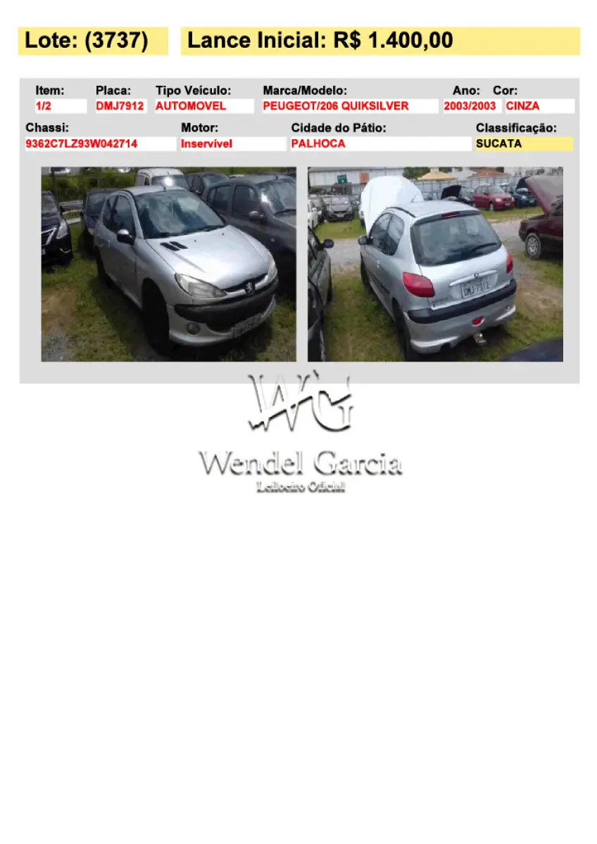 LOTE 3737