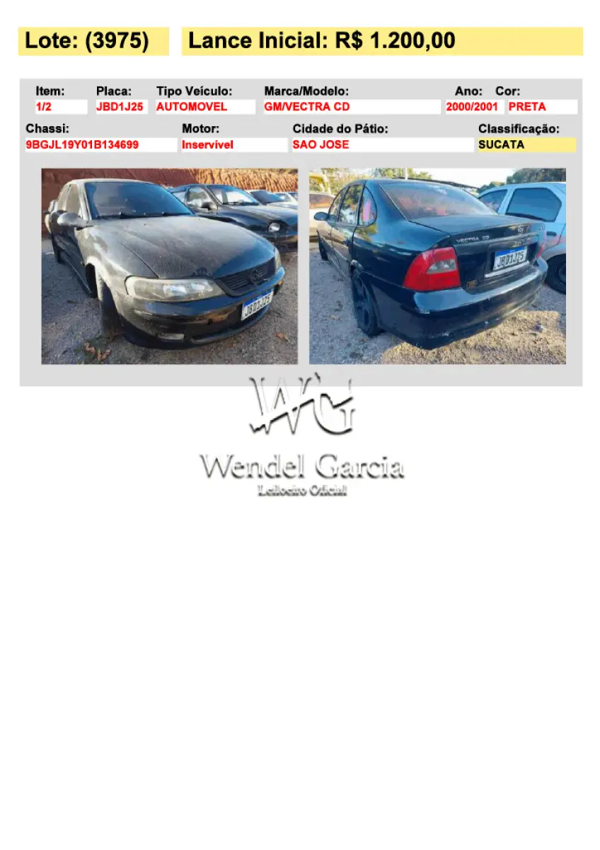 LOTE 3975