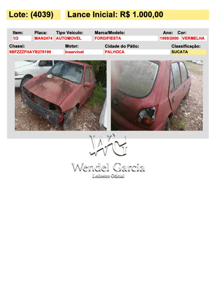 LOTE 4039