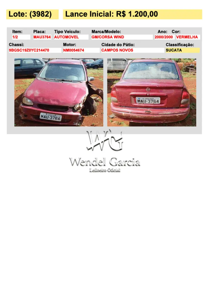 LOTE 3982
