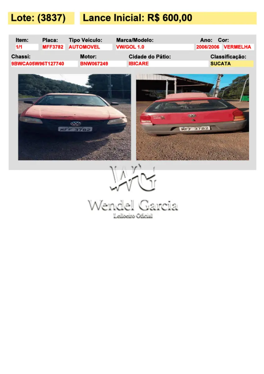 LOTE 3837