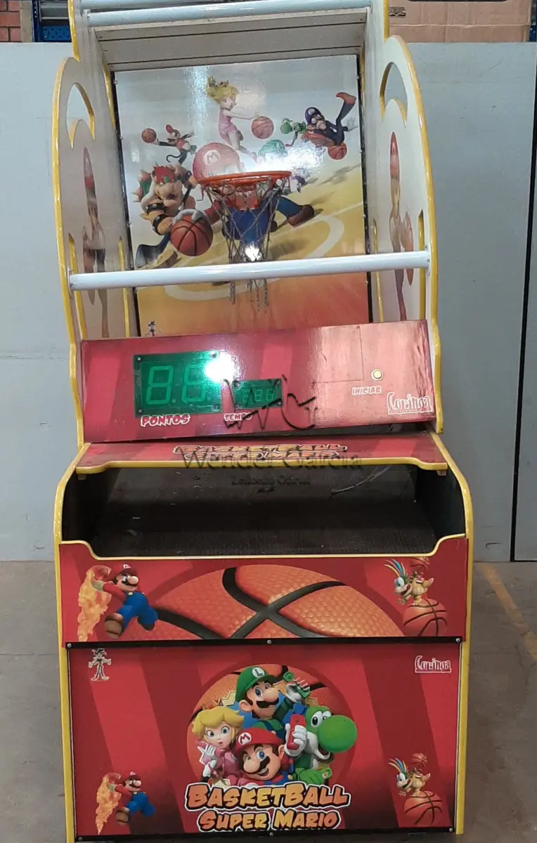 LOTE 013 - JOGOS ELETRÔNICOS BASQUETE MCA CORINGA - 220V