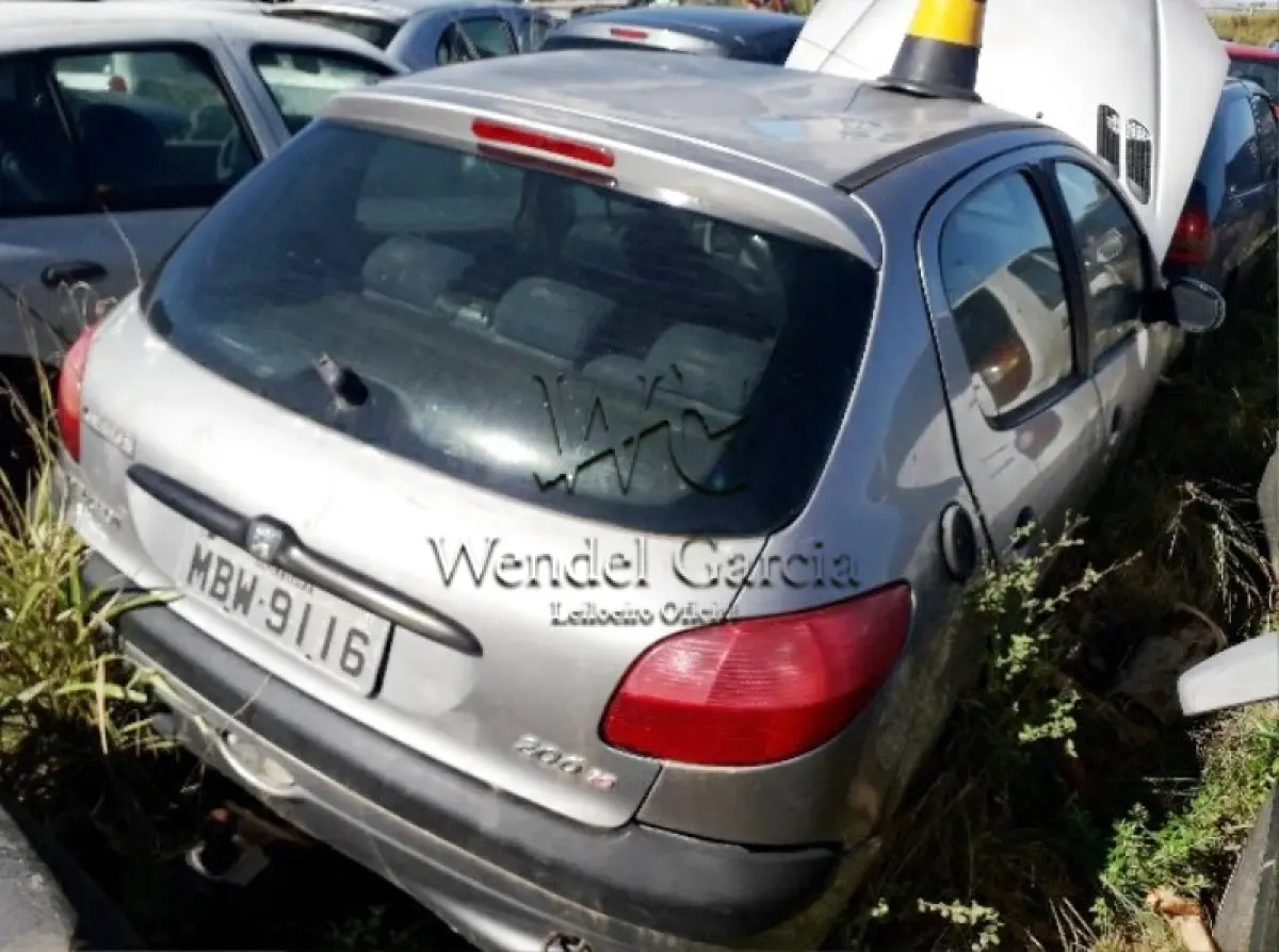 LOTE 096 - SUCATA: PEUGEOT/206 SOLEIL
