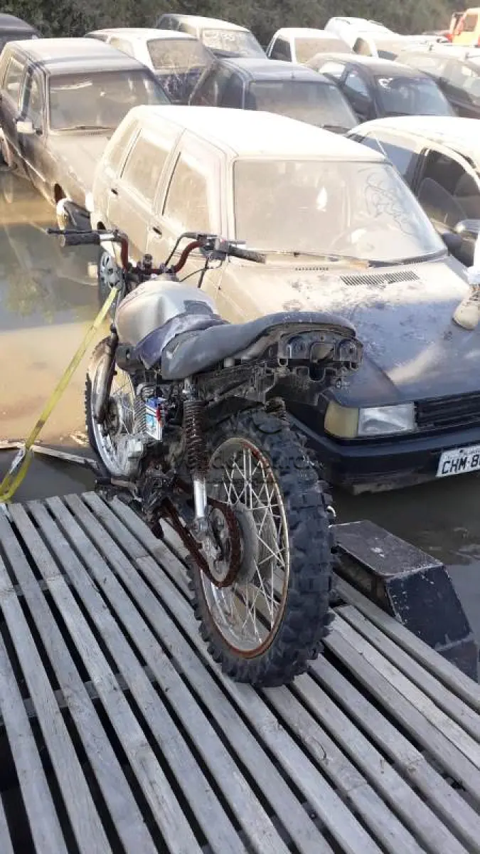 LOTE 214 - SUCATA: YAMAHA/YBR 125ED