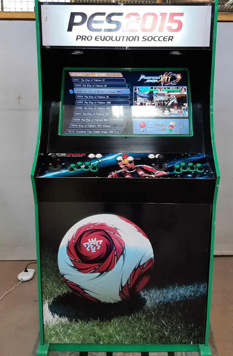 LOTE 011 - JOGOS ELETRÔNICOS FUTEBOL PES 2017 1.000 JOGOS - 220V