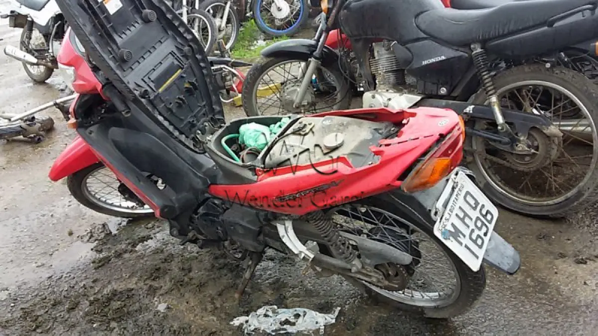 LOTE 443 - SUCATA: YAMAHA/T115 CRYPTON K
