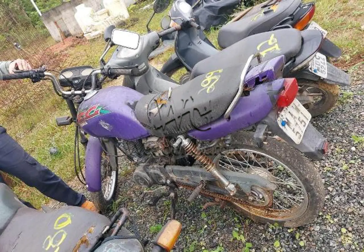 LOTE 299 - SUCATA: HONDA/CG 125 TITAN