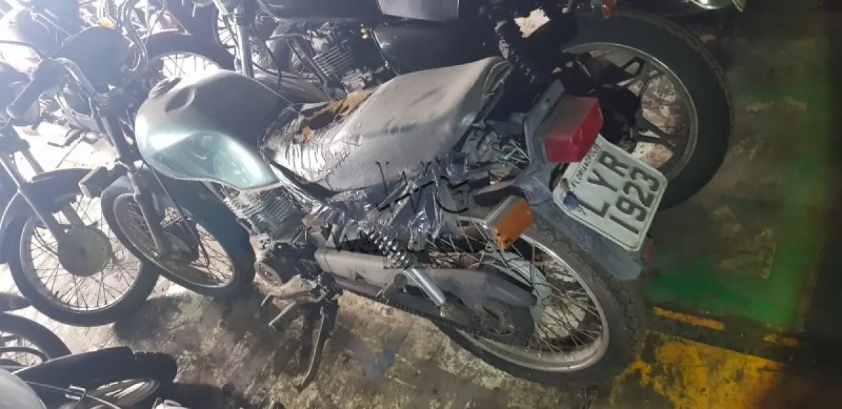 LOTE 456 - SUCATA: HONDA/CG 125 TITAN