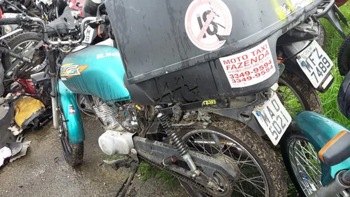 LOTE 417 - SUCATA: HONDA/CG 125 TITAN