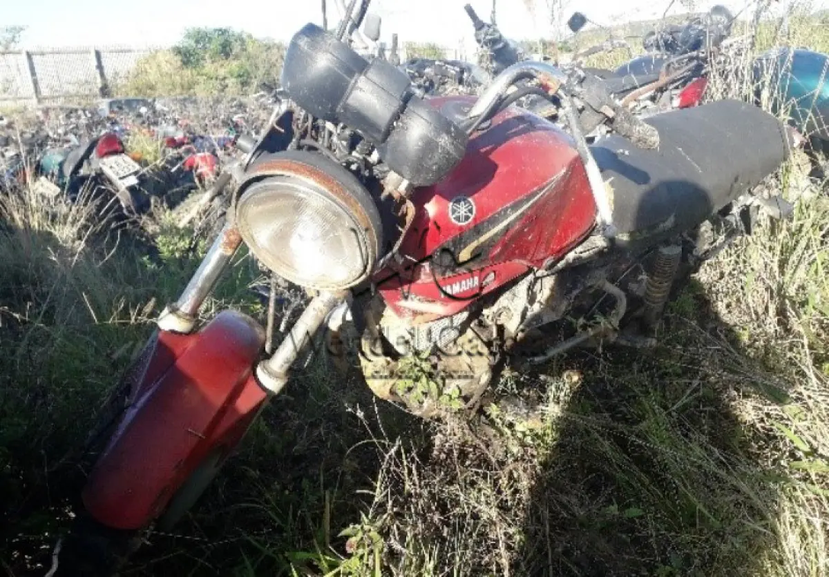 LOTE 137 - SUCATA: YAMAHA/YBR 125K