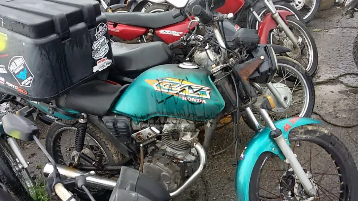 LOTE 417 - SUCATA: HONDA/CG 125 TITAN