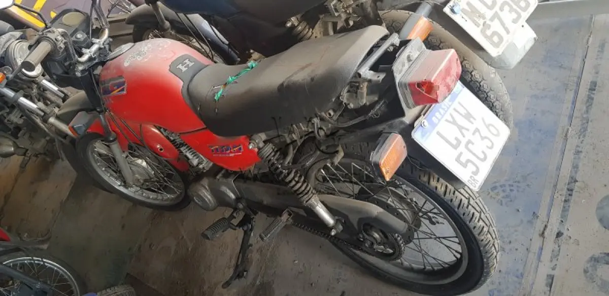 LOTE 503 - SUCATA: HONDA/CG 125 TITAN