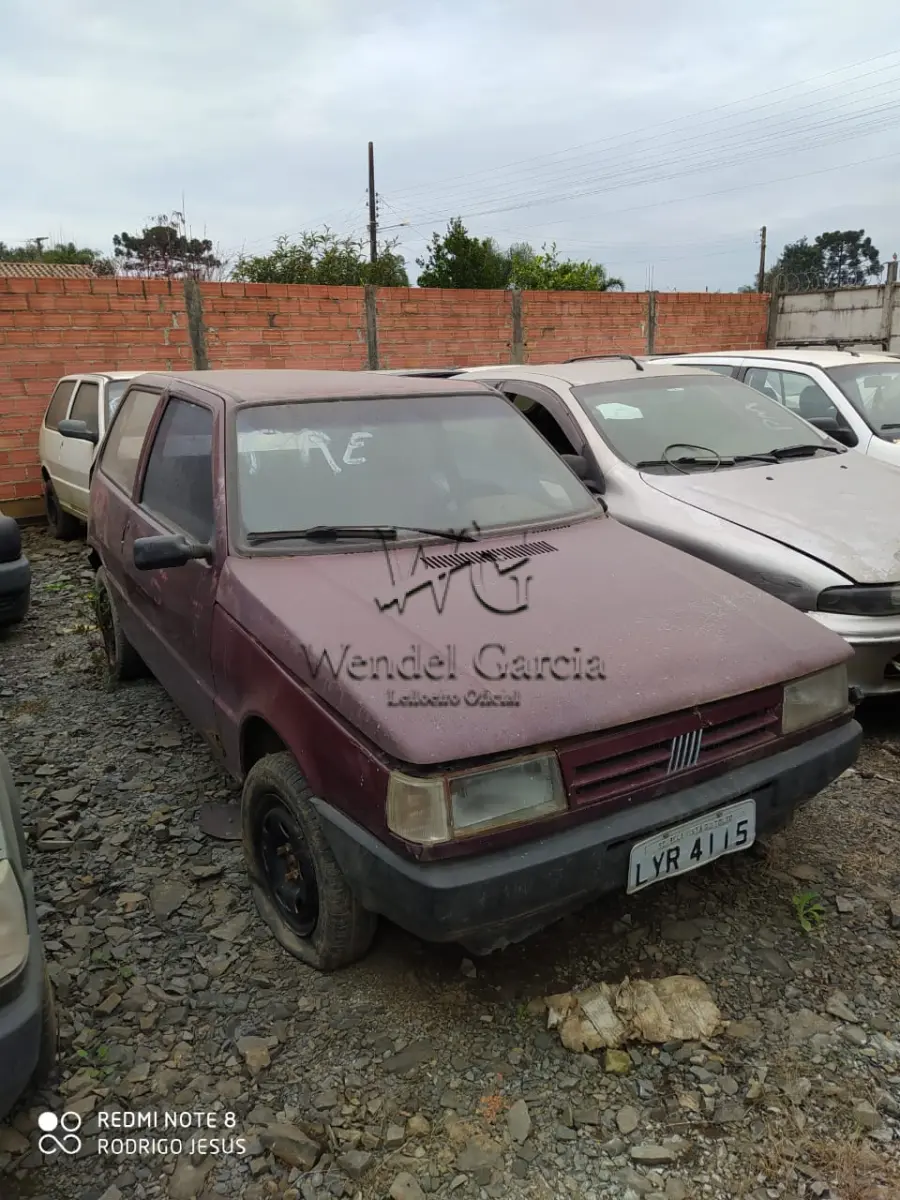 LOTE 272 - SUCATA: FIAT/UNO MILLE SX