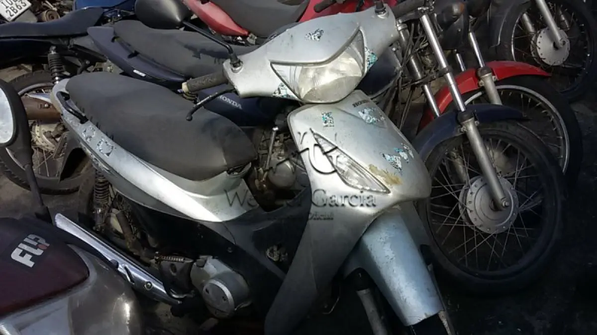 LOTE 597 - SUCATA: HONDA/BIZ 125 KS