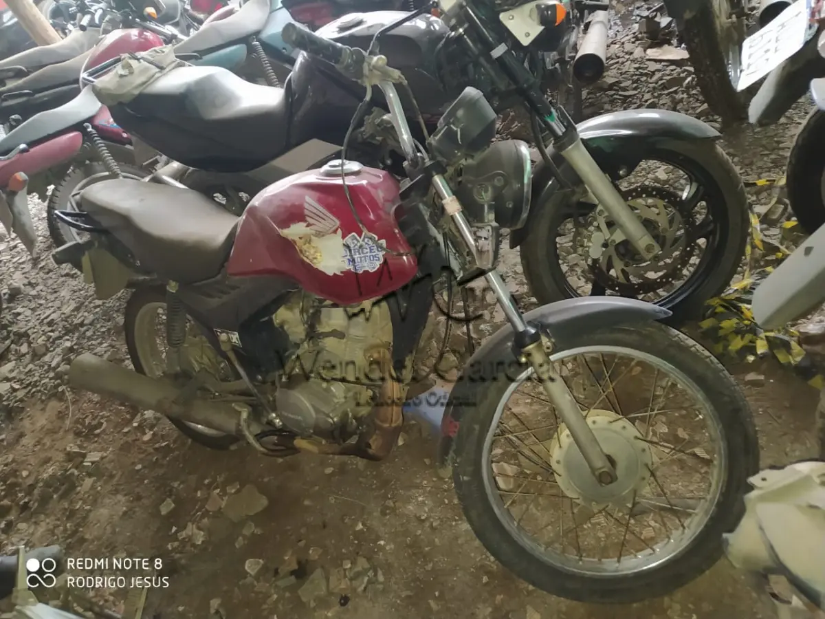 LOTE 658 - SUCATA: HONDA/CG 125 FAN KS