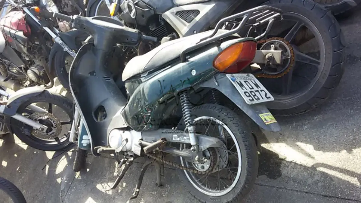 LOTE 612 - SUCATA: HONDA/C100 BIZ