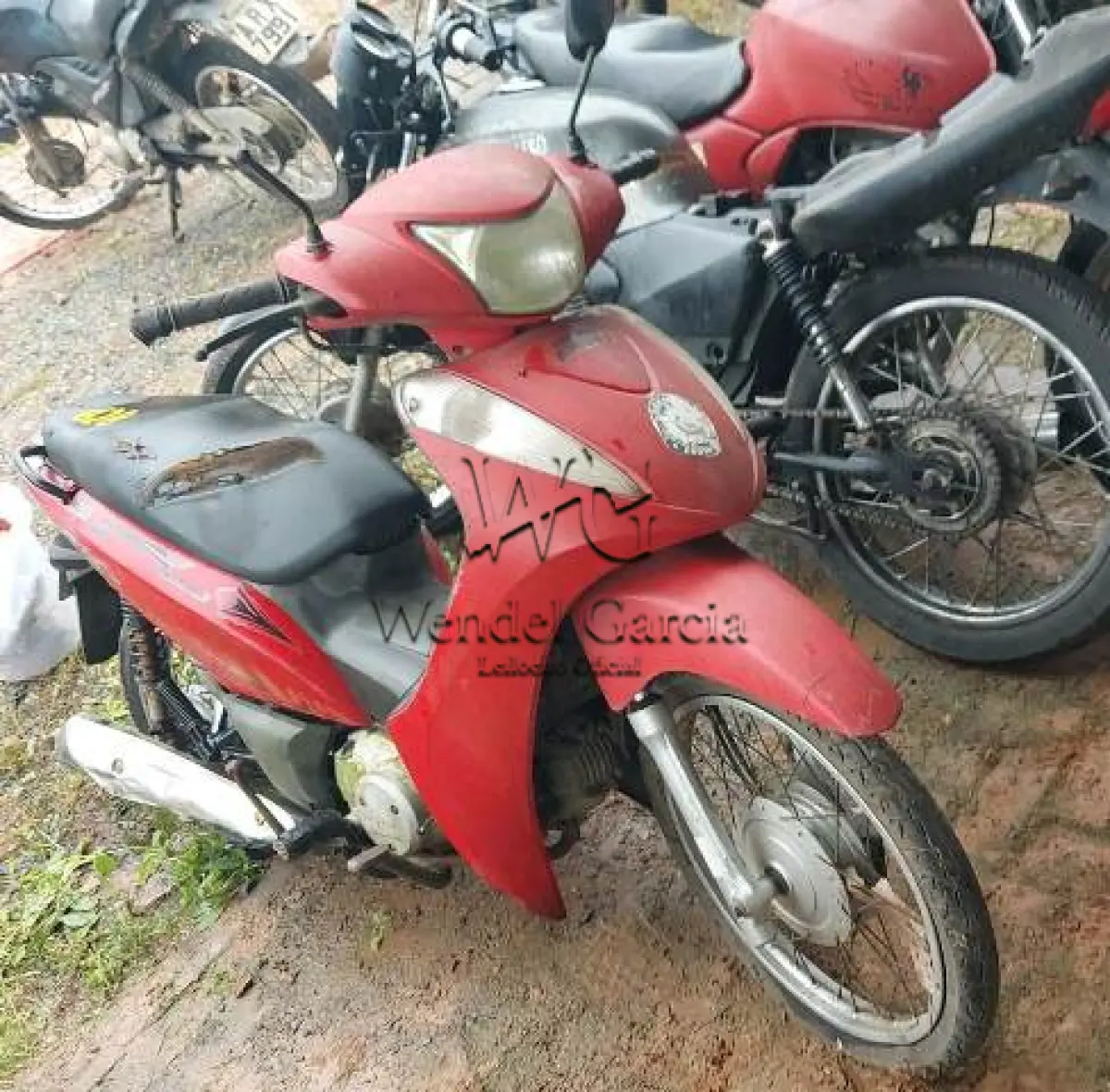 LOTE 628 - SUCATA: HONDA/BIZ 125 KS