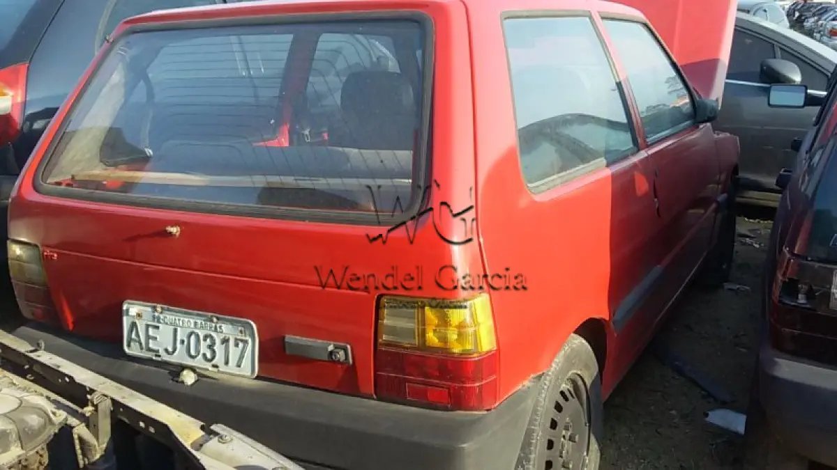 LOTE 596 - SUCATA: FIAT/UNO ELECTRONIC