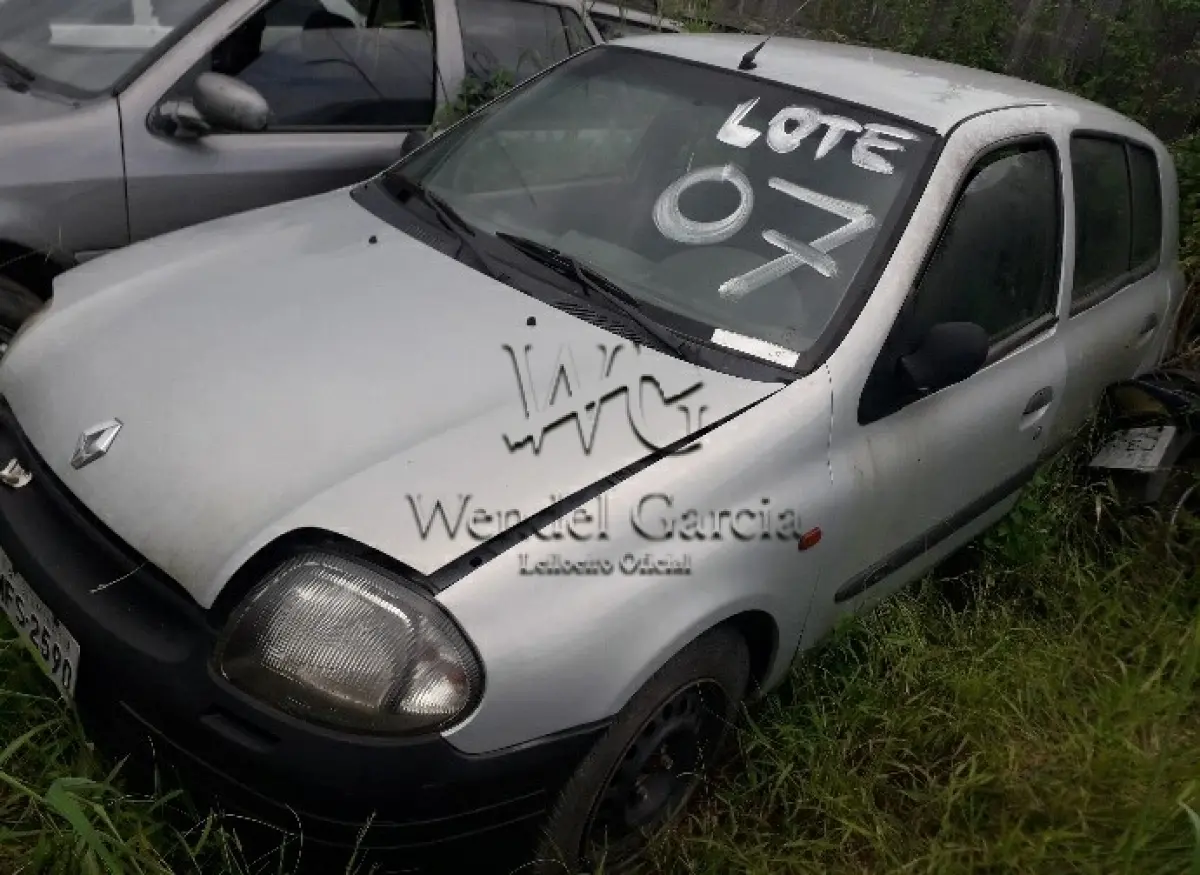 LOTE 007 - RENAULT/CLIO RL 1.0
