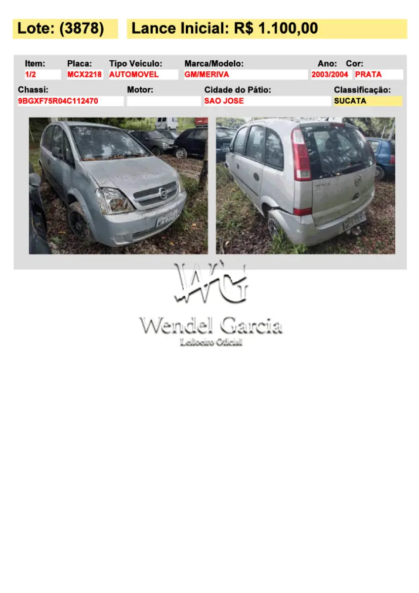 LOTE 3878