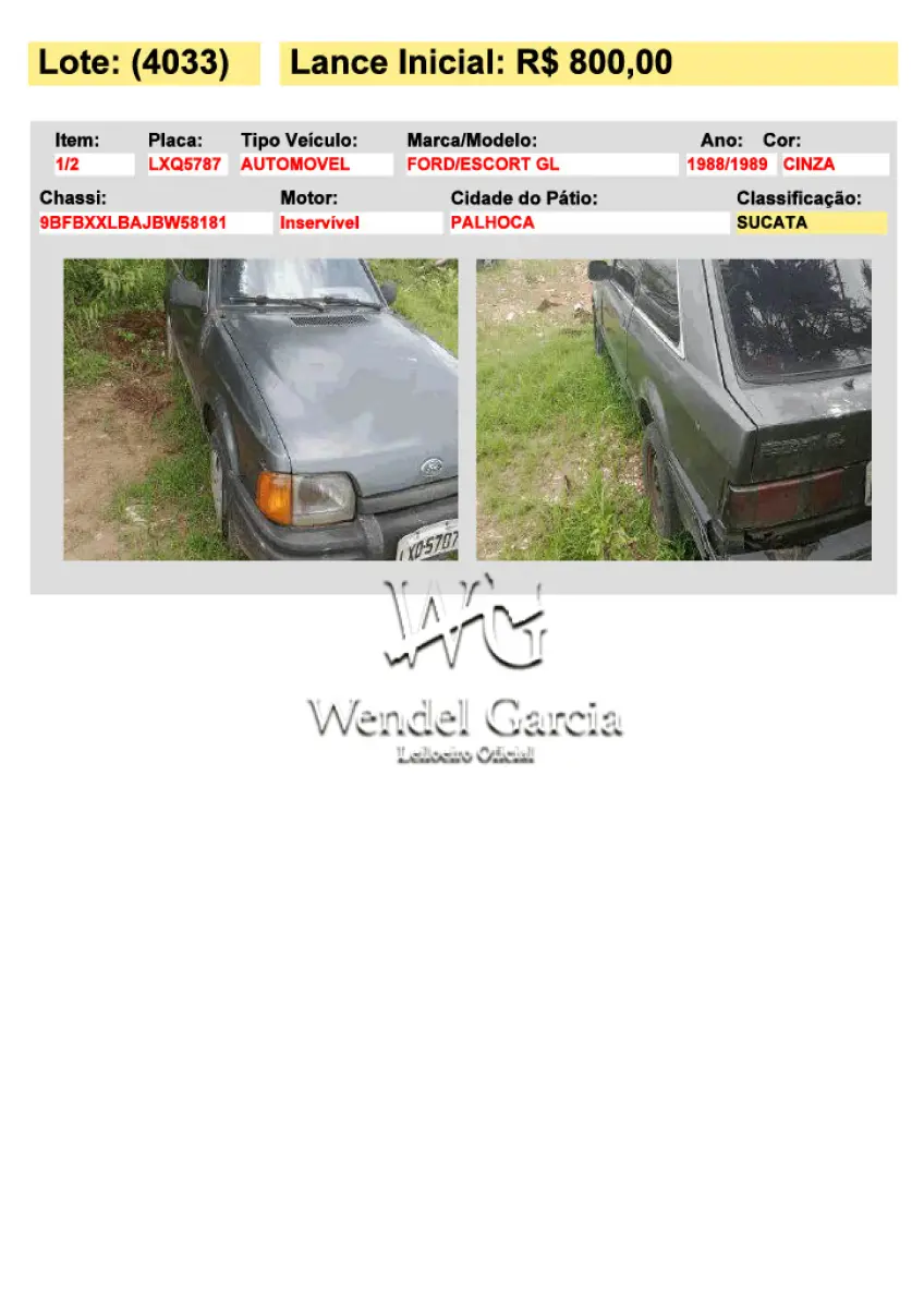 LOTE 4033