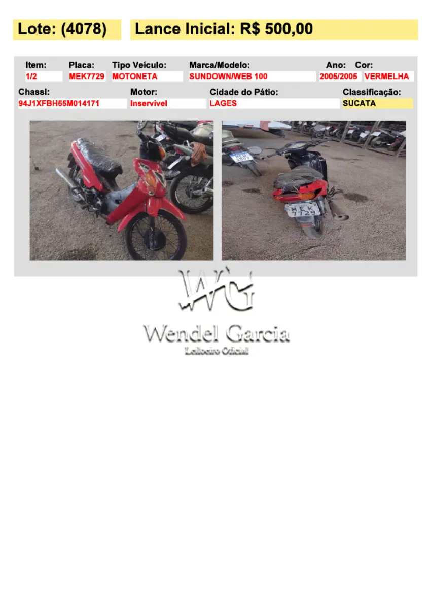LOTE 4078
