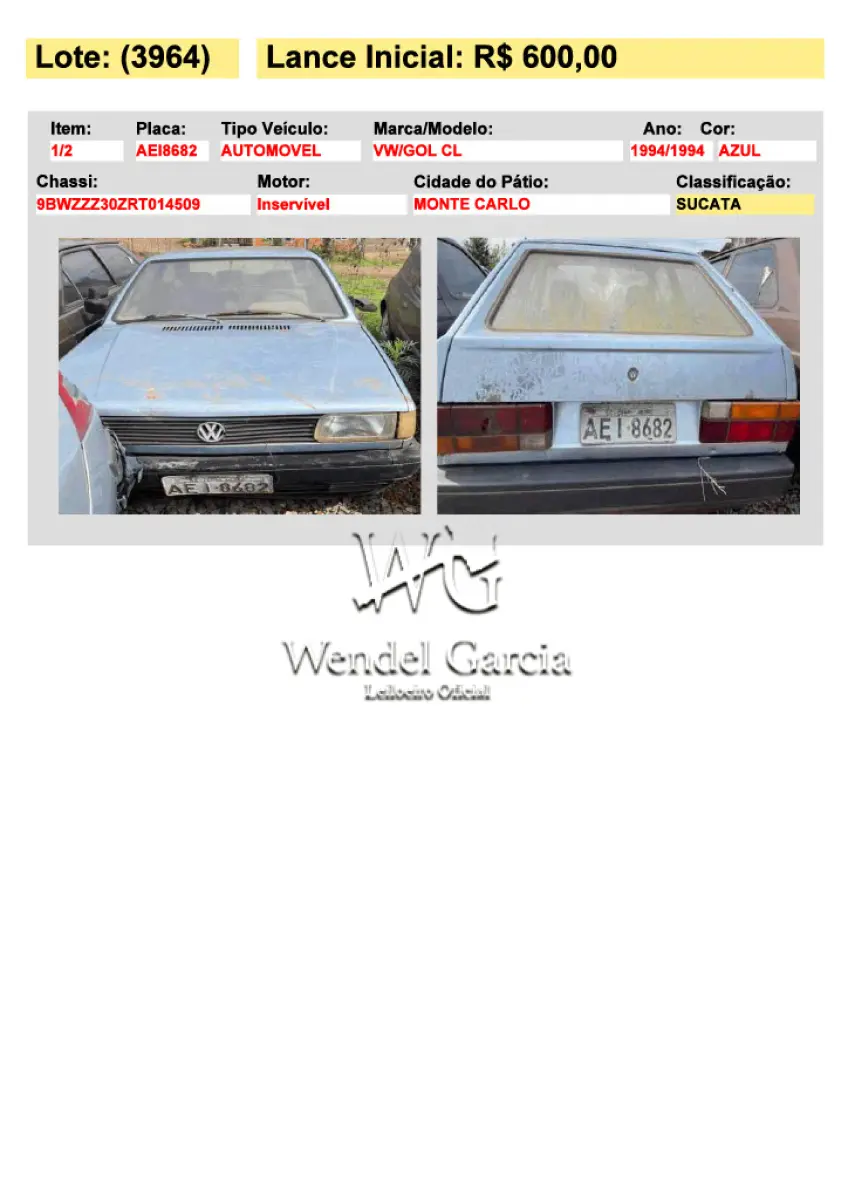 LOTE 3964