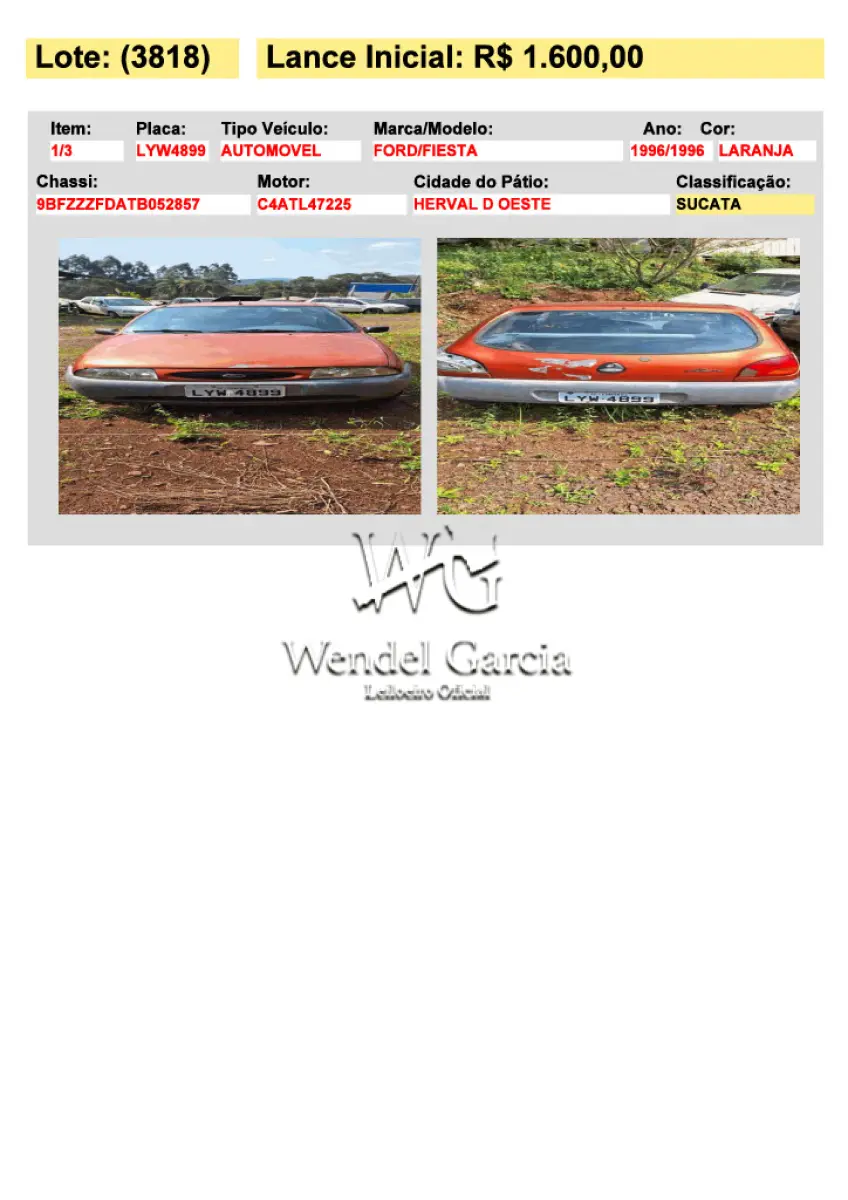 LOTE 3818