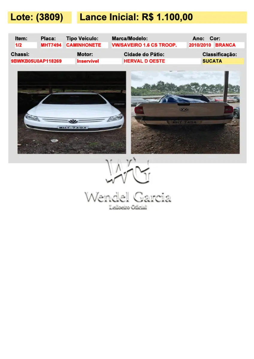 LOTE 3809