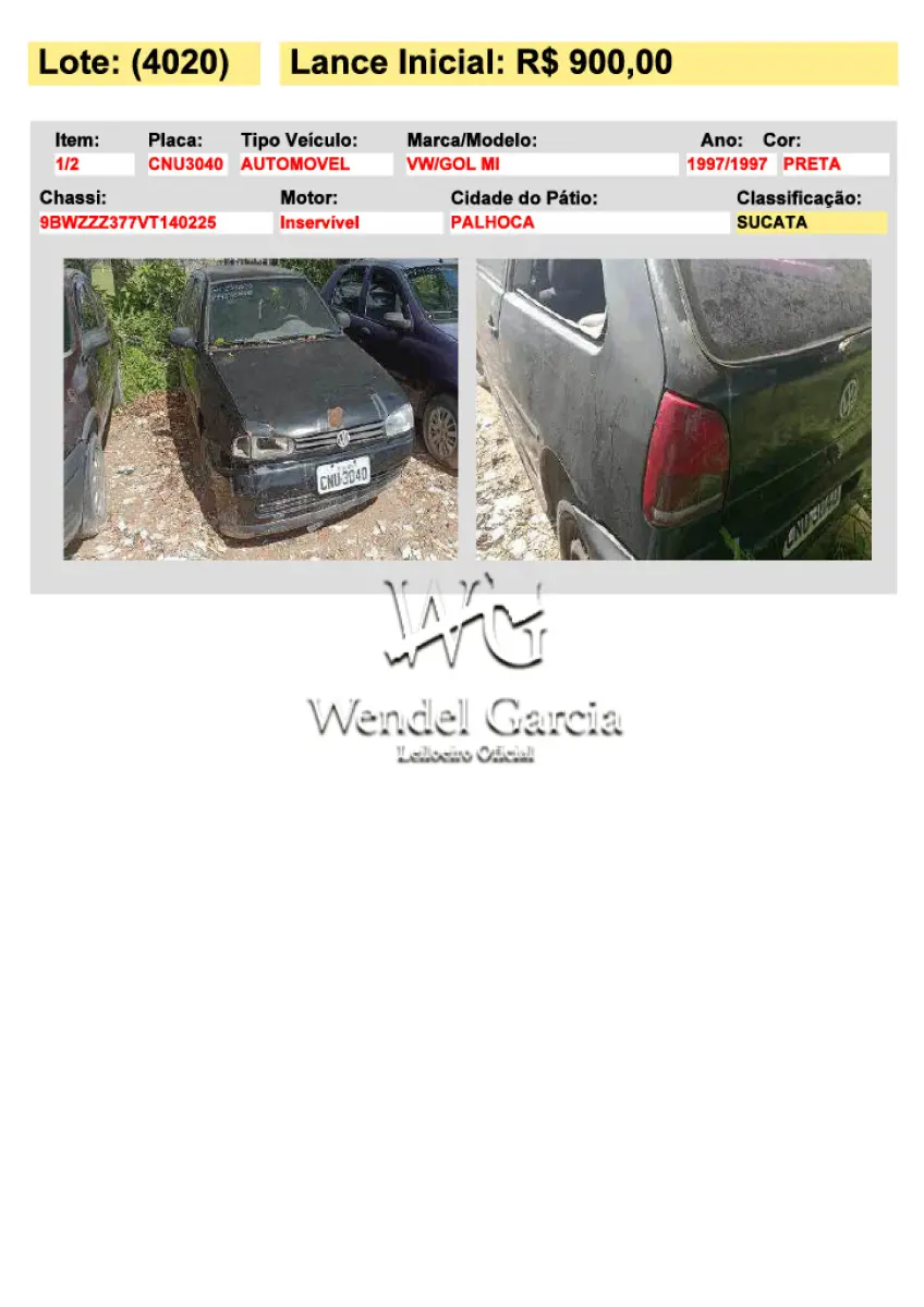 LOTE 4020