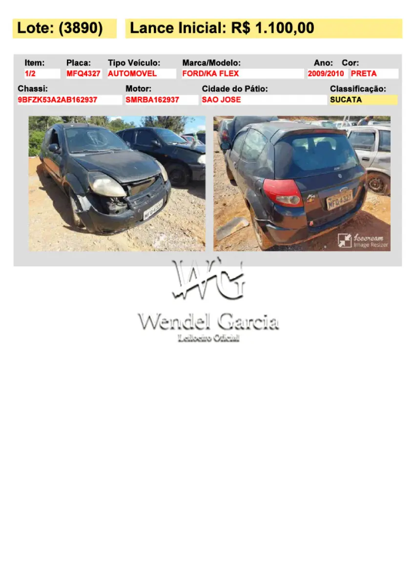 LOTE 3890