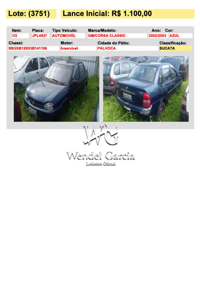 LOTE 3751