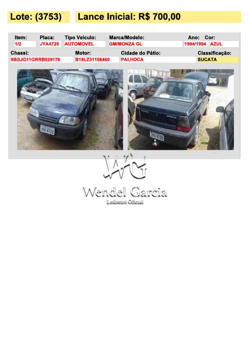 LOTE 3753